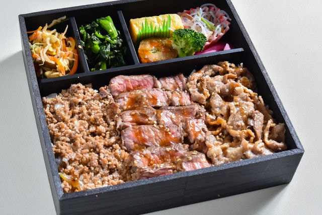 炭火焼肉たむら 3種の焼肉弁当