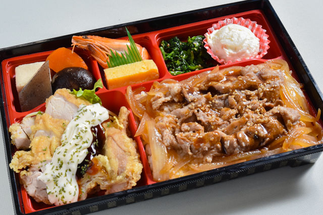 炭火焼肉たむら 焼肉＆チキン南蛮弁当