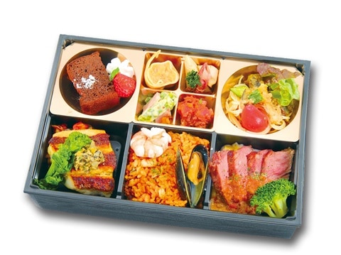 真鯛のポワレと熟成サーロインステーキ御膳