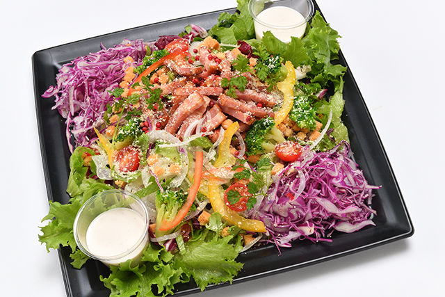 ベーコンのシーザーサラダ