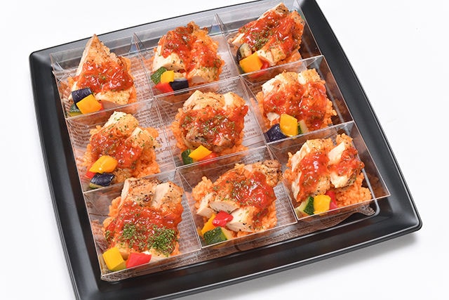 スパイシーチキンのジャンバラヤ風