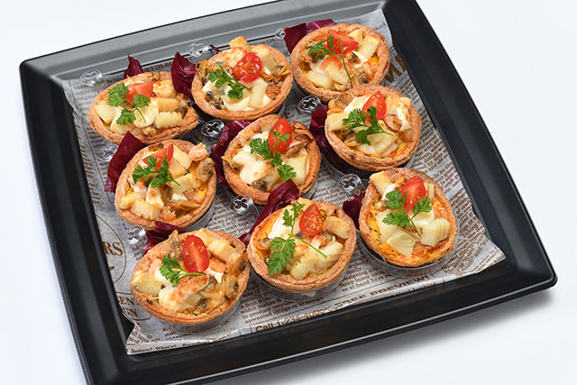 キッシュのシーフードグラタン