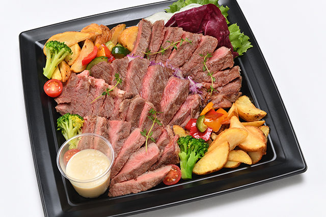 牛ロースステーキ～山わさびソース～