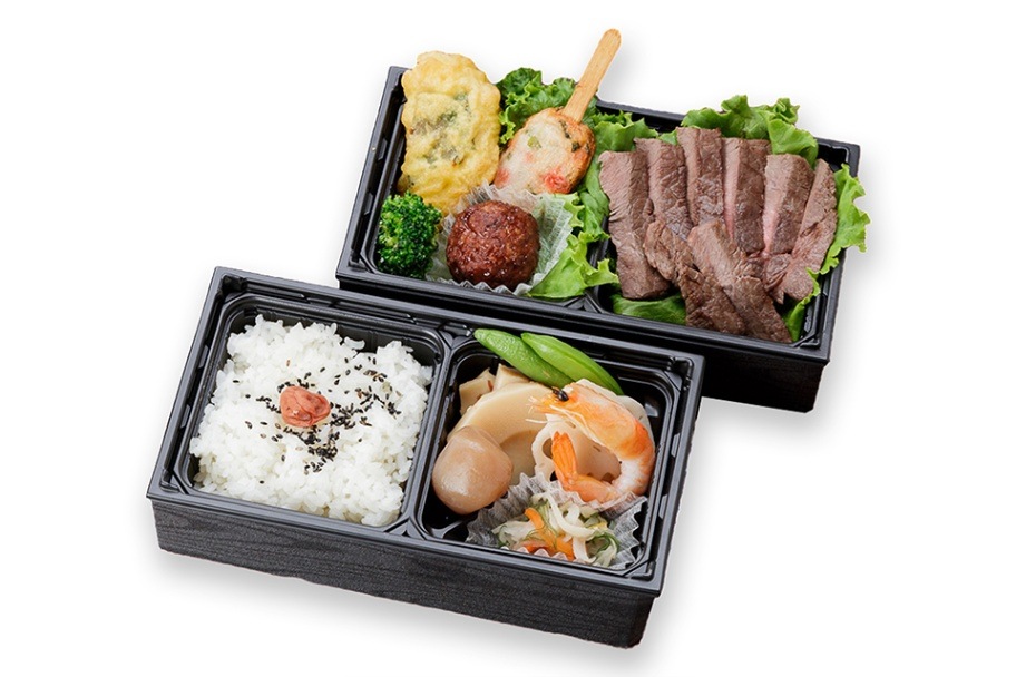 【2025年12月27日納品分まで】宮崎県産黒毛和牛ステーキ2段重弁当