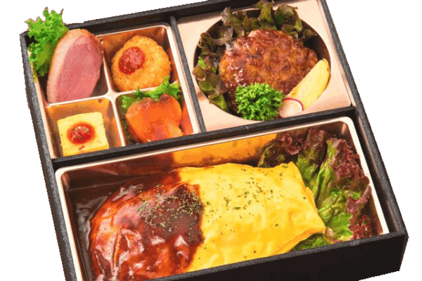 オリヴィエ　オドラン～特製デミオムライスとトリュフ香るハンバーグ～