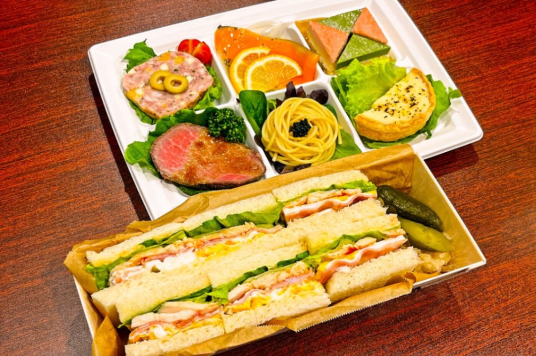 【6種のデリとサンドイッチセット】ベーコンエッグサンド