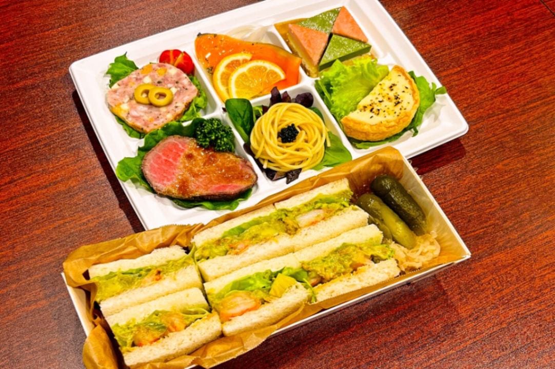 【6種のデリとサンドイッチセット】海老アボカドサンド