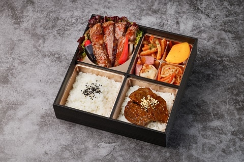 鉄板赤身ステーキ御膳