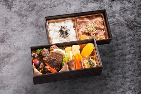 黒毛和牛極み二段御膳