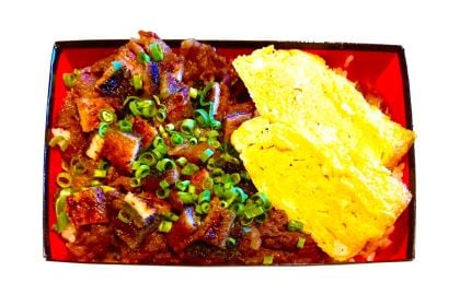 鰻牛ちらし弁当