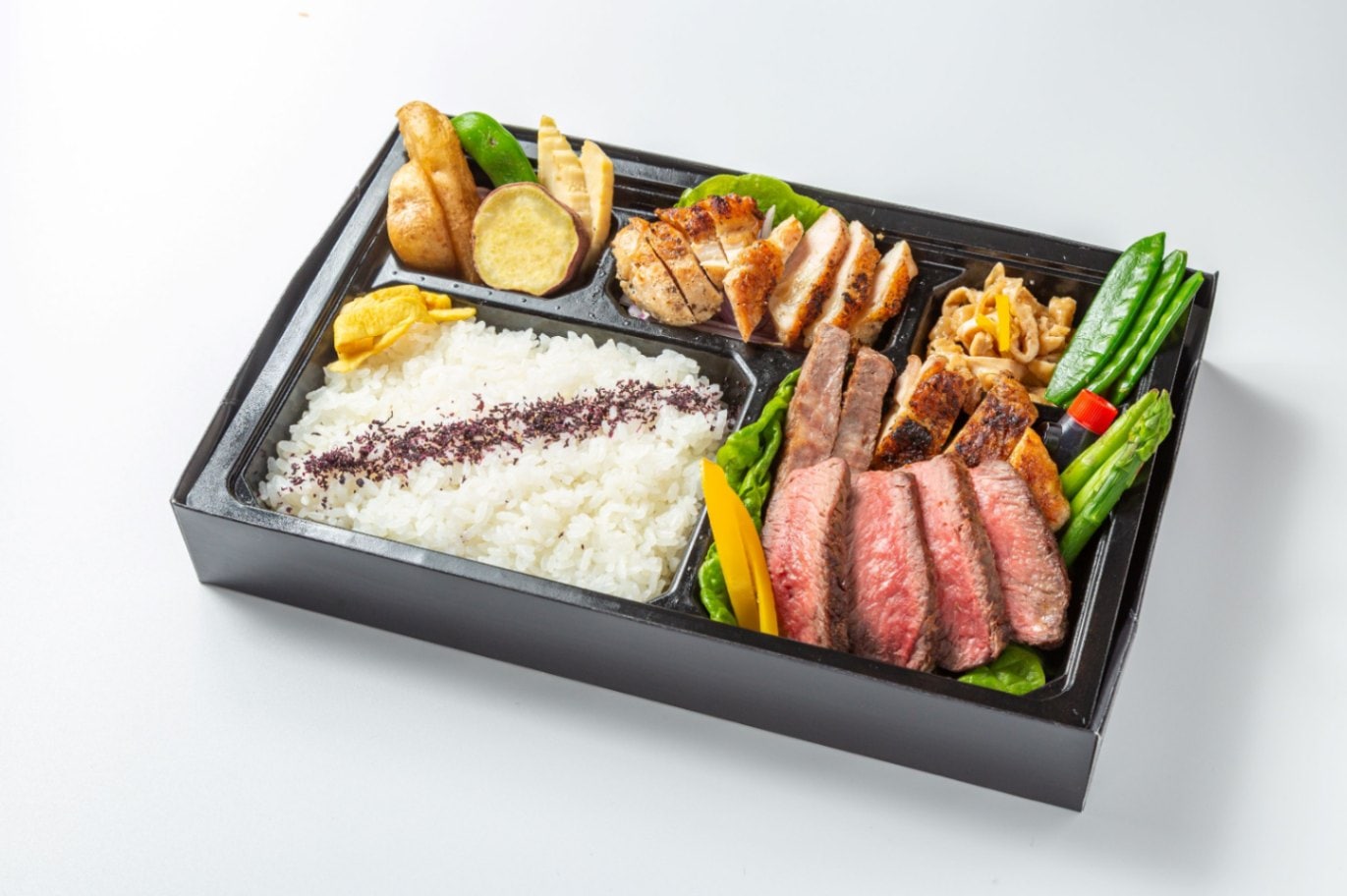 備長炭焼き【阿波牛・阿波尾鶏・阿波豚】阿波のええもん弁当