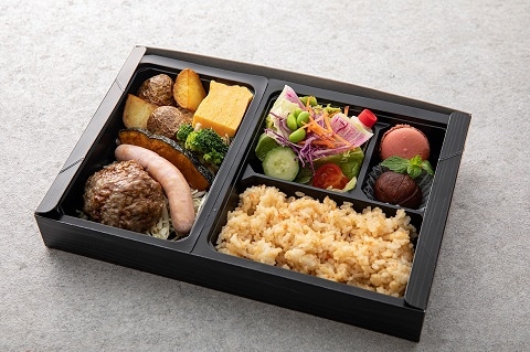 【紙容器】淡路牛ハンバーグ弁当