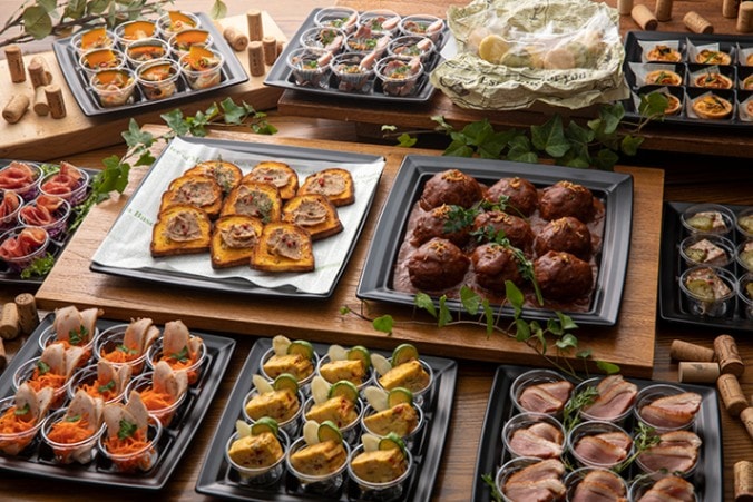 【個別包装・デリバリープラン】肉汁あふれる和牛ハンバーグ付！神戸フレンチスタンダードコレクション