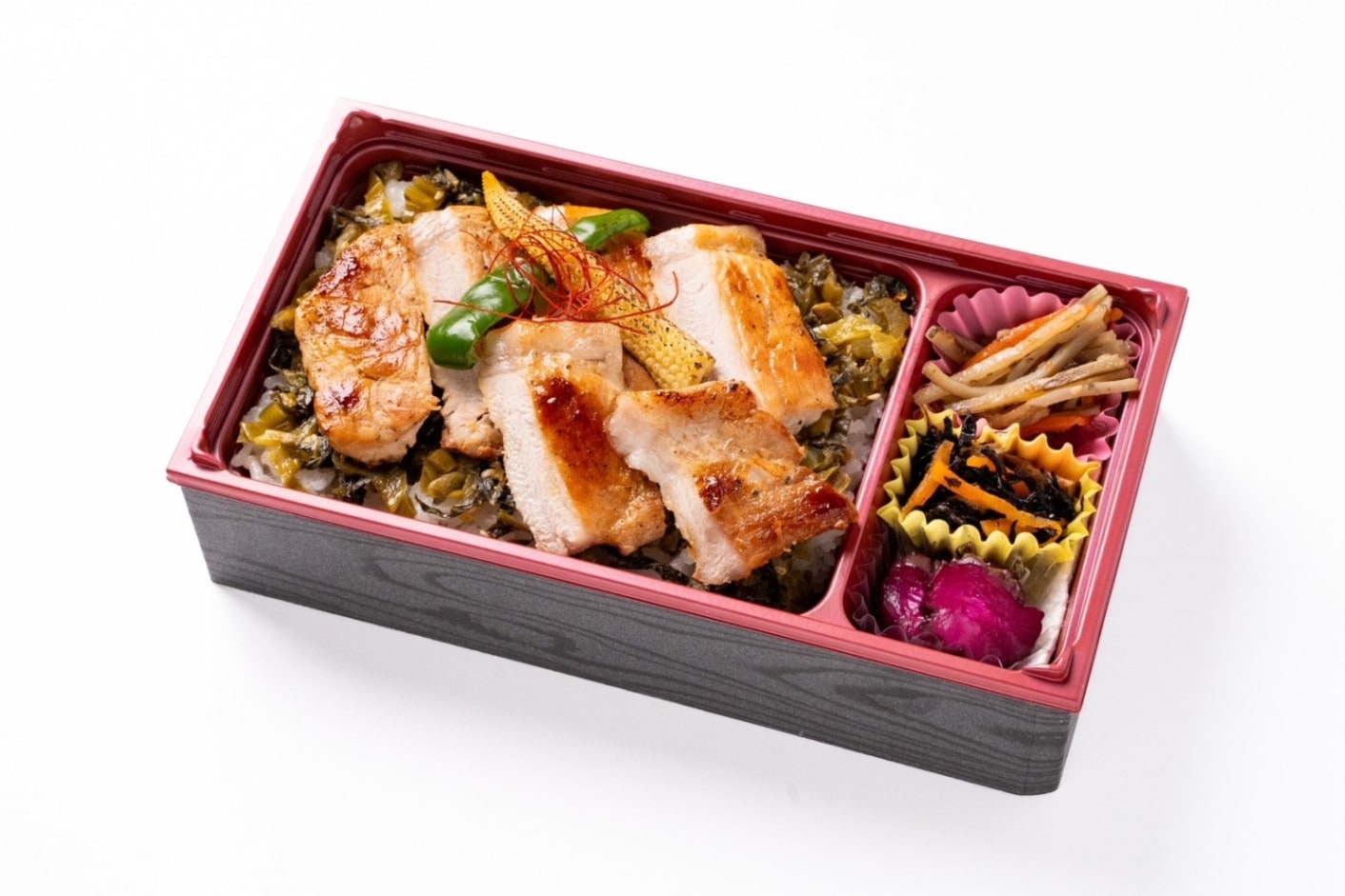 国産豚ロースステーキ重 塩麹仕立て