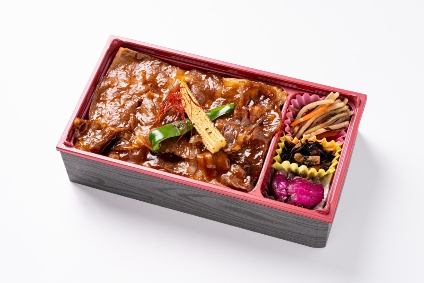 【お肉増量中！2500円→2160円でご奉仕12月末日受注分迄】黒毛和牛焼しゃぶ重