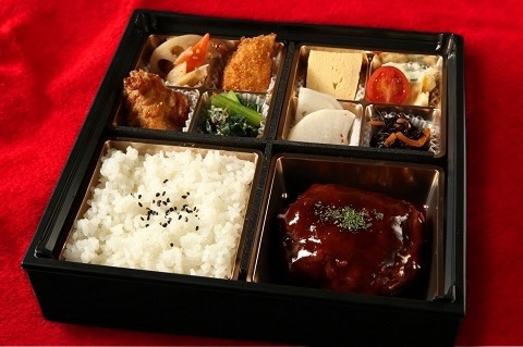 ハンバーグ幕の内