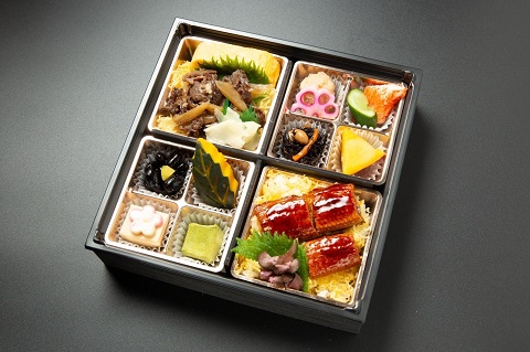 うな丼と牛のしぐれ煮と京風だし巻き御膳