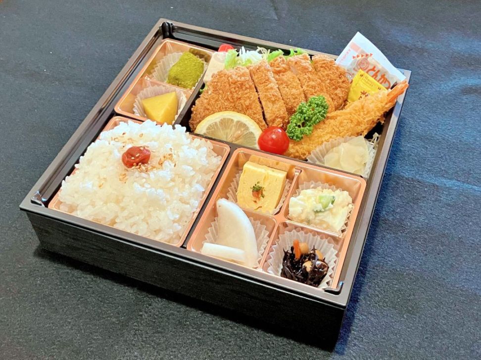 柔らかヒレカツ＆エビフライ