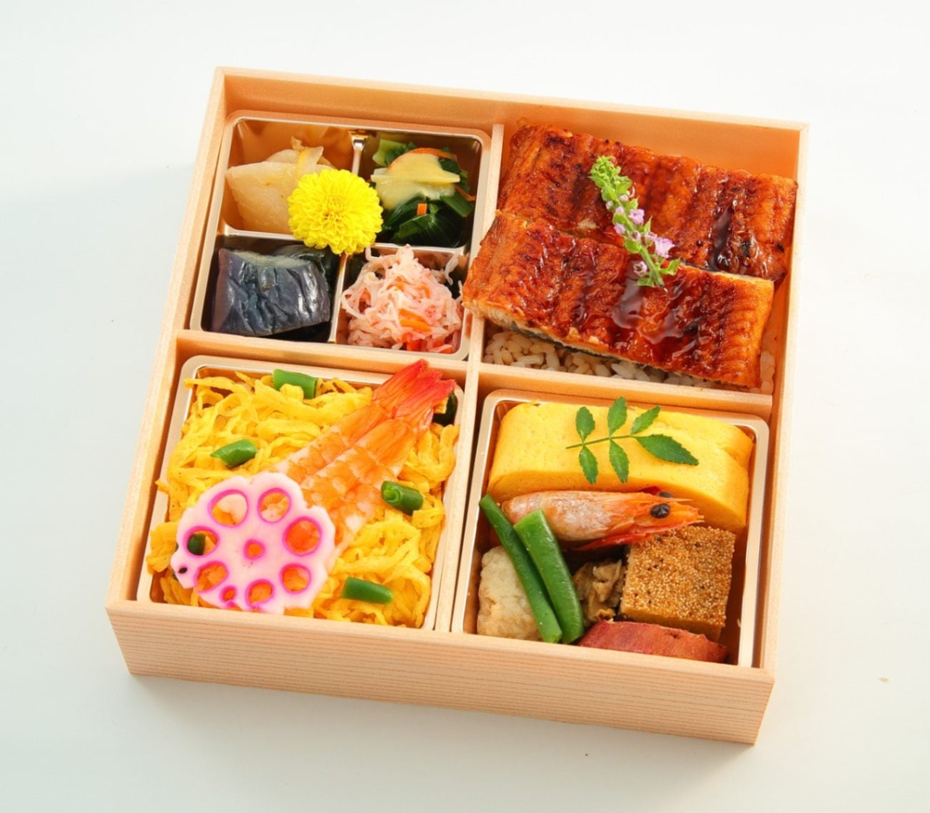 うな重とちらし寿司のだしまき幕の内【910】