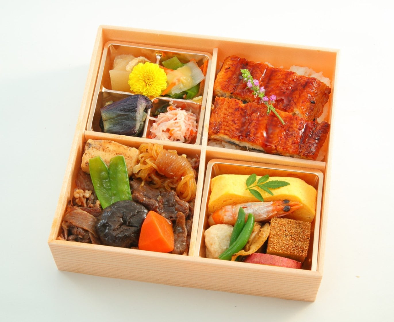 うなぎと和牛すき焼重のだしまき幕の内【911】