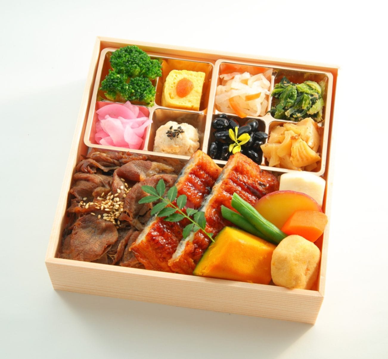 和牛甘辛煮とうなぎ重【23】