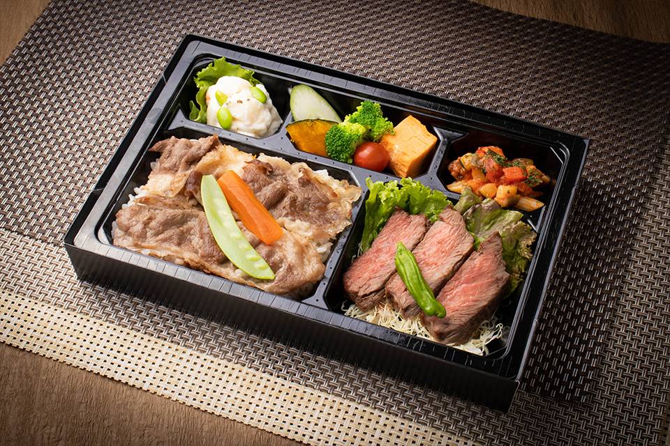 【ECO容器】和牛カルビとロース弁当（睦月）