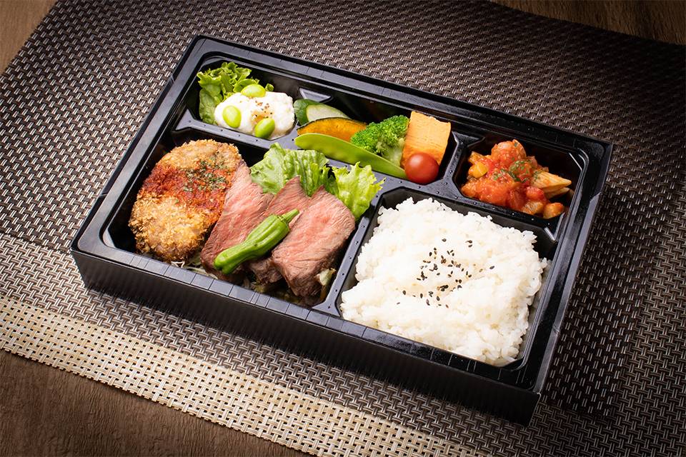 【ECO容器】ロースハラミカツ弁当（舞）