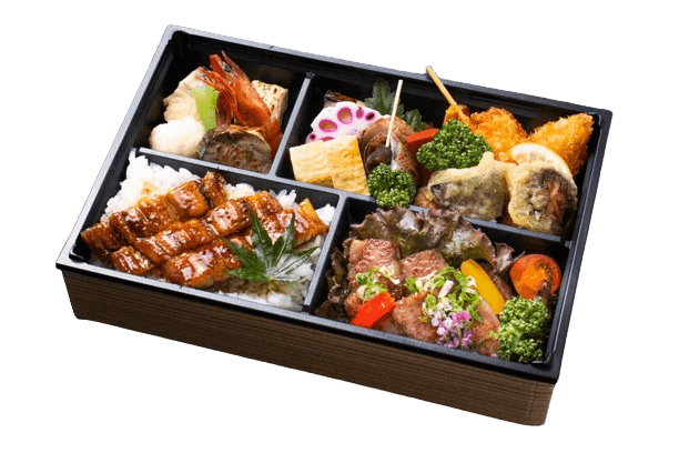 鰻重と黒毛和牛ステーキ御膳