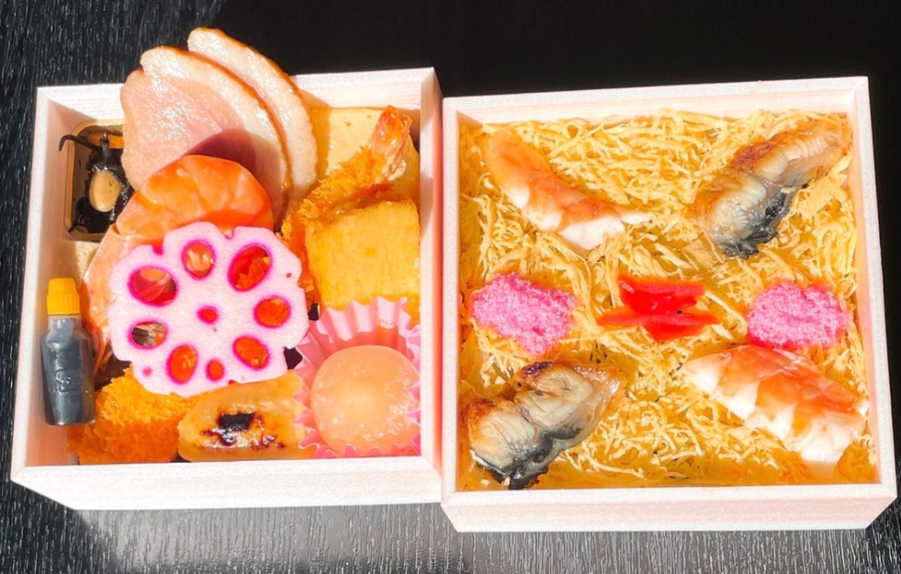 二段弁当（ちらし寿しバージョン）
