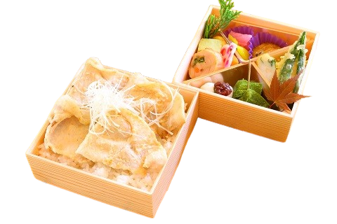 山形豚ロース味噌漬け二段弁当