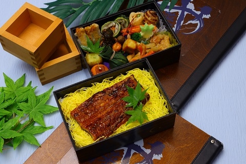 鰻ちらし二段重