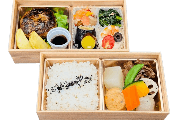 黒毛和牛のすき焼とハンバーグでおもてなし