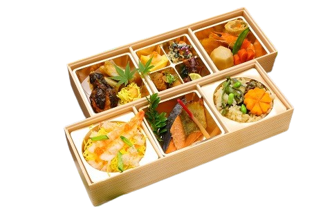 幕の内二段 焼き魚