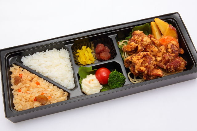 笹本の唐揚げ弁当
