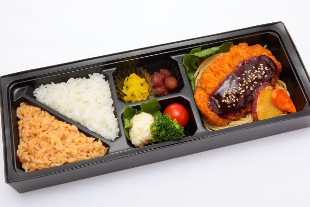 笹本の味噌かつ弁当
