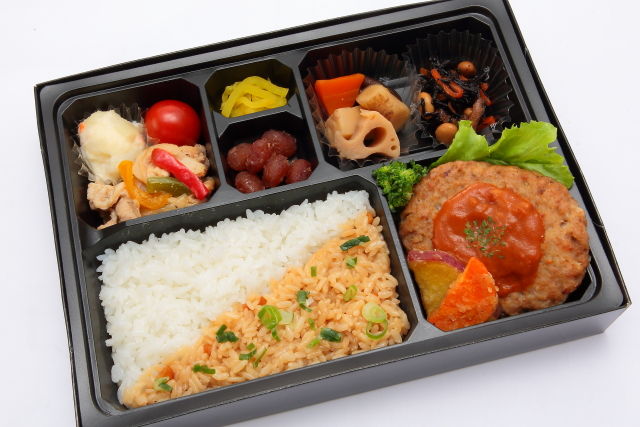 デミハンバーグ幕の内弁当