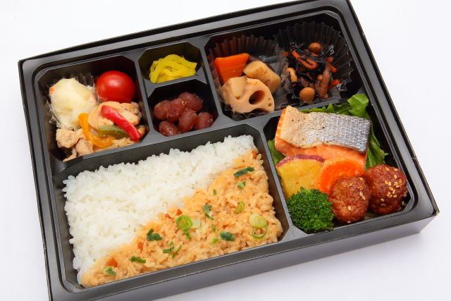 鮭の塩焼き幕の内弁当