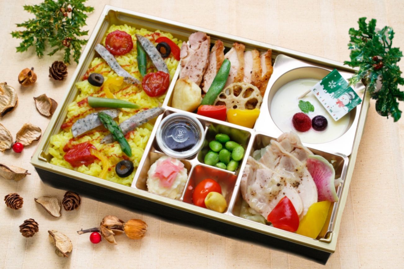 【冬限定！】大山鶏ステーキと季節のパエリア弁当　