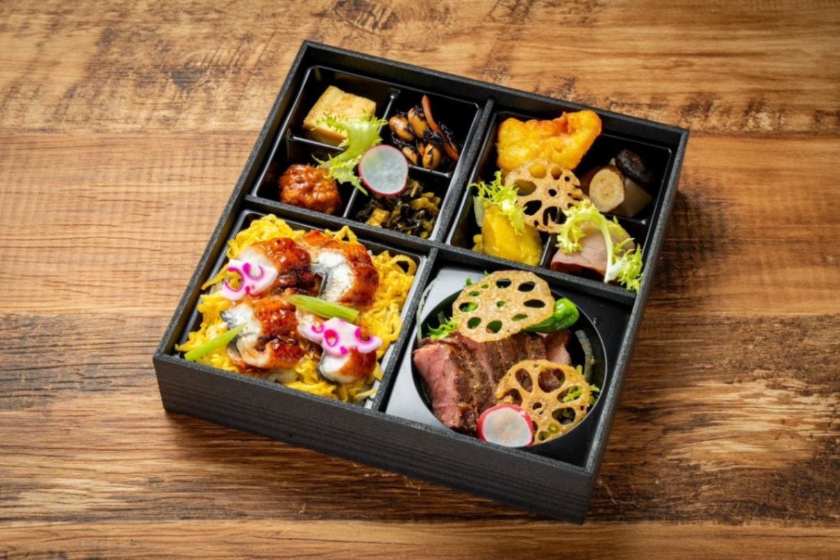 姫女苑（ひめじょおん）～鰻重と牛ランプ肉のステーキ弁当～