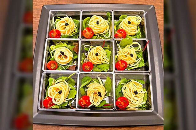 トリュフソースの冷製パスタ