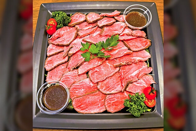 自家製ローストビーフ 和風おろしソース添え