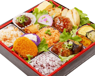 八重桜 洋風九マス御膳