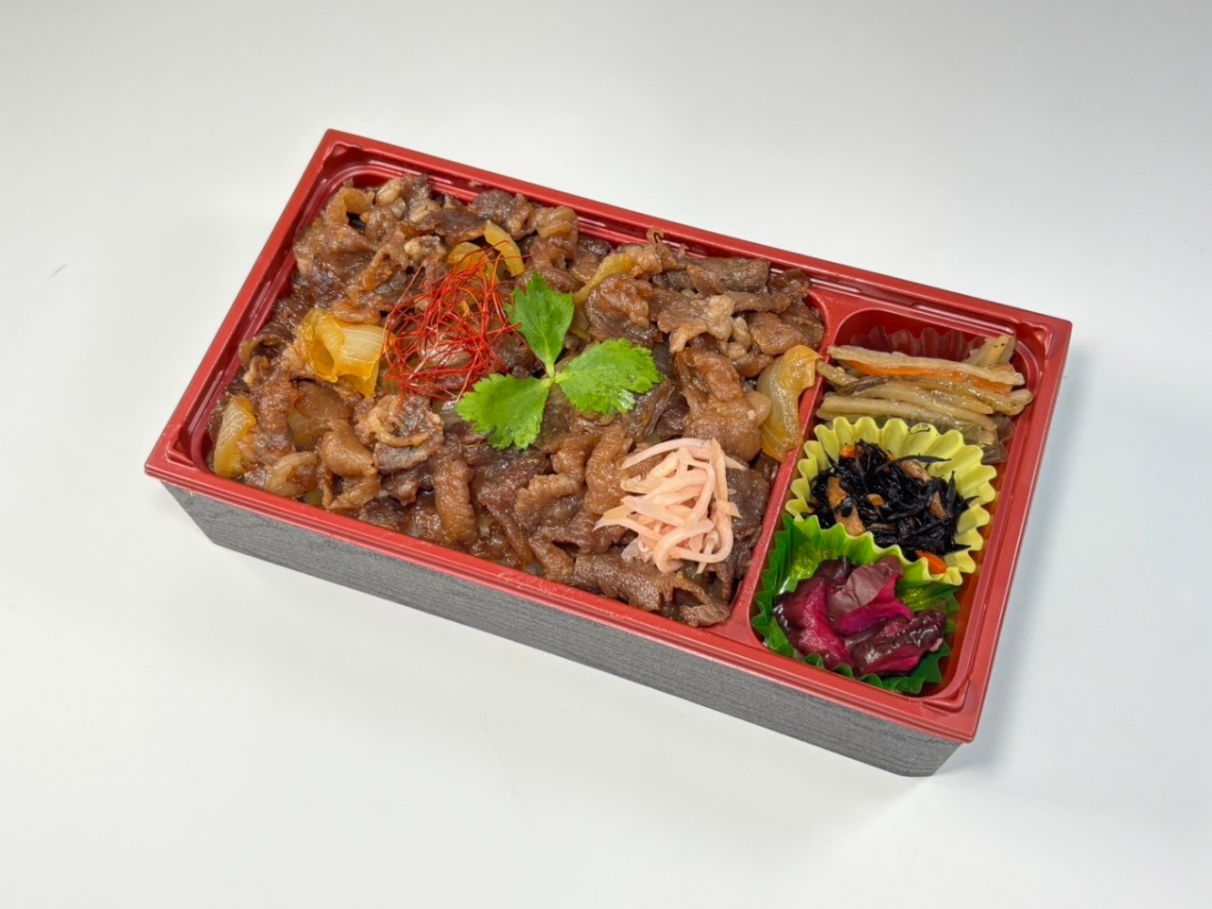 【ご好評につき12月末日受注分限定　2700円→2500円】『黒毛和牛1.5倍』お肉たっぷり牛めし重