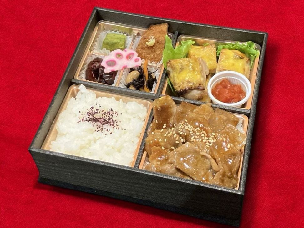 焼肉とチーズチキン