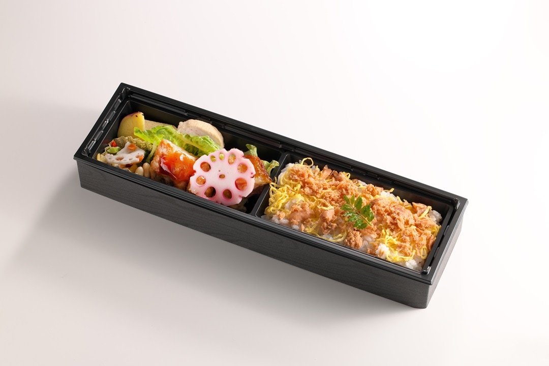 【M-3】鶏照り焼きと鮭ご飯の幕の内