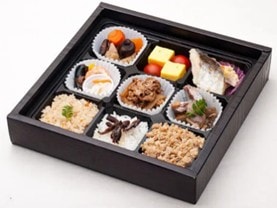 三種のご飯と鰆の西京焼き九重幕の内仕出し弁当