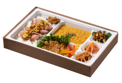 燦の鴨スモーク＆無水チキンカレー弁当