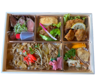 旬彩牛飯膳~ヒレカツ~