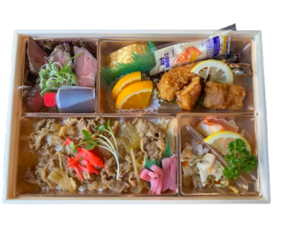 旬彩牛飯膳～海老フライ～