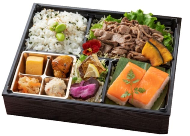 富山県産ます寿司弁当～特撰トロます寿司と氷見牛焼肉～